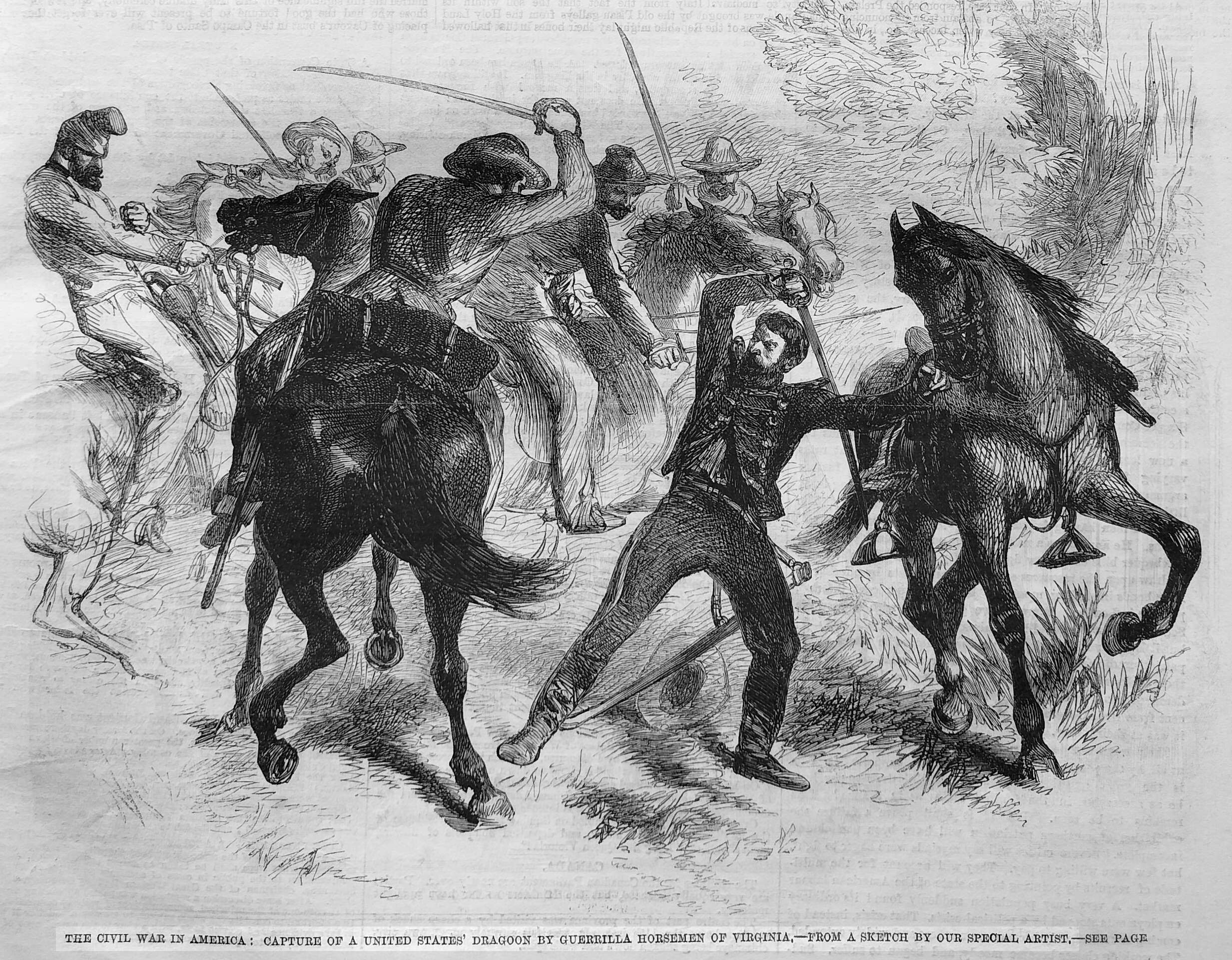 capture of a dragoon